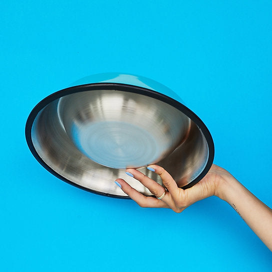 Painted Non-Slippery Bowl | Ocean Blue