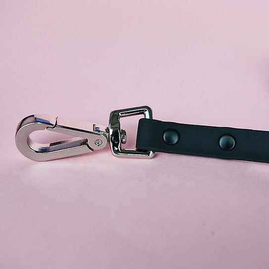 Waterproof Leash with Collar | Black | S
