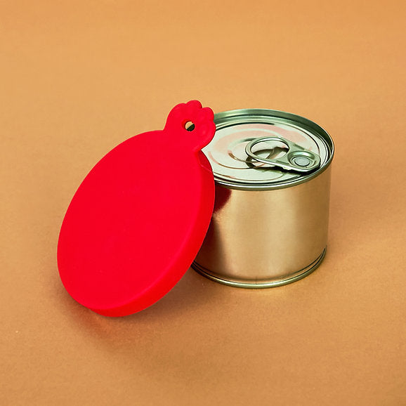 Siliconen blikdeksel | Rood