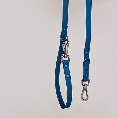 Waterproof Leash with Collar | Blue | S