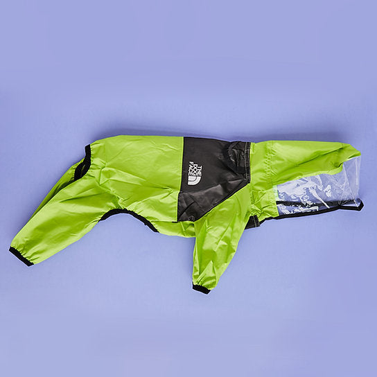 Waterproof Dog Raincoat | Green