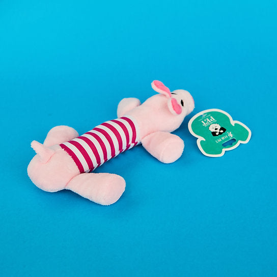 Squeaky Pig Honden Speelgoed | Roze