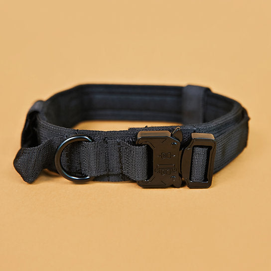Tactische hondenhalsband | Zwart