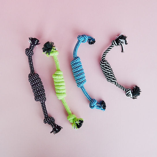 Kauwbaar Twisted Speelgoed | Blauw