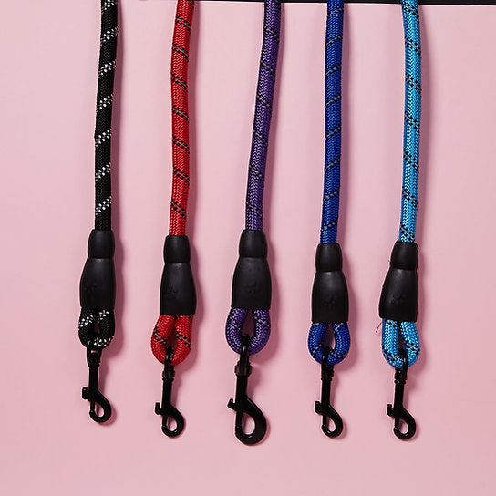 Reflecterende Nylon Hondenriem | Donkerblauw