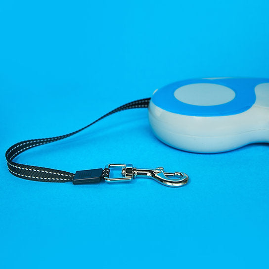 Intrekbare hondenriem | Blauw & Grijs
