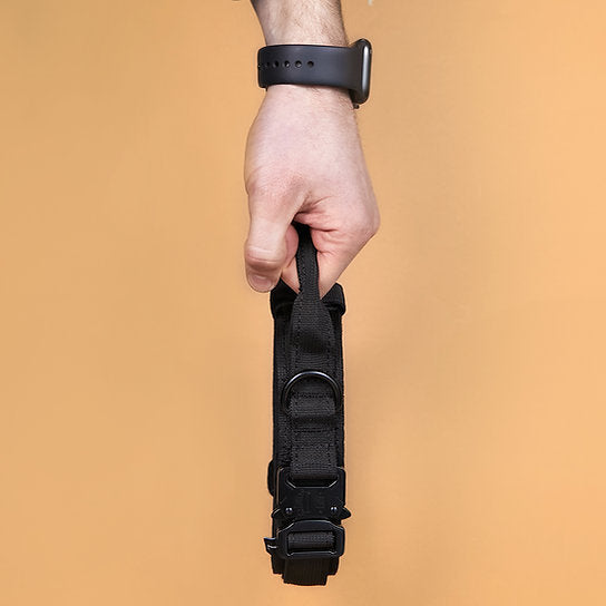 Tactische hondenhalsband | Zwart