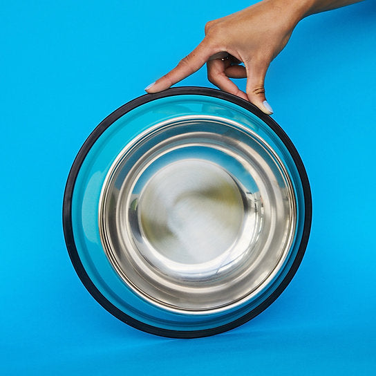 Painted Non-Slippery Bowl | Ocean Blue