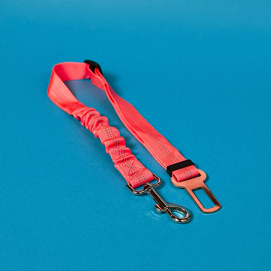 Dog Seat Belt Leash | Pink
