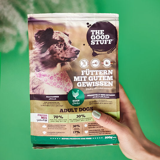 THE GOODSTUFF Droogvoer voor volwassen honden | Kip | 500 g