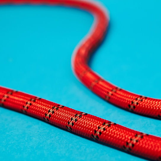 Reflective Nylon Dog Leash | Red