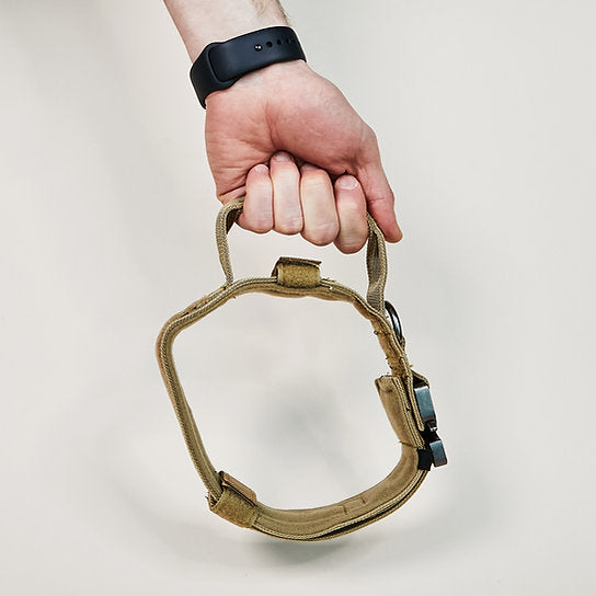 Tactical Dog Collar | Military Brown