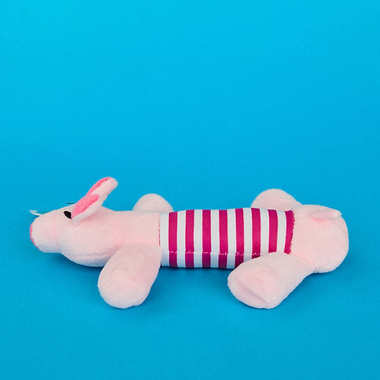Squeaky Pig Honden Speelgoed | Roze
