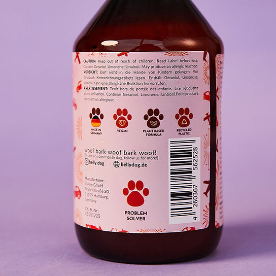 Kalmerende hondenspray voor de buik | 250 ml