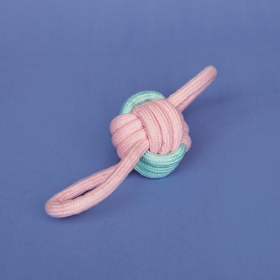 Speelgoedbal met lussen | Roze