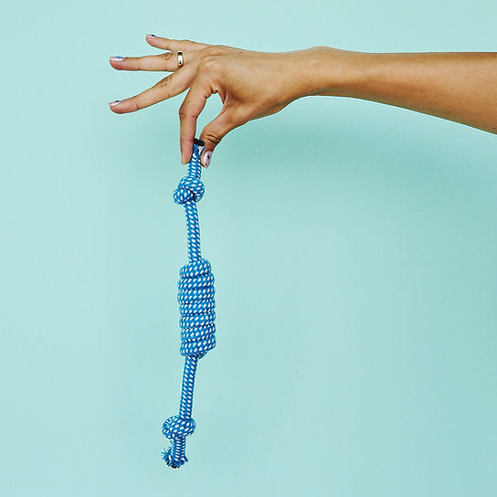 Kauwbaar Twisted Speelgoed | Blauw