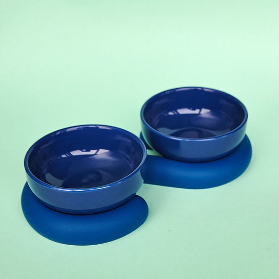 Post-Modern European Design Ceramic Bowls | Totally Blue