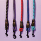 Reflective Nylon Dog Leash | Purple