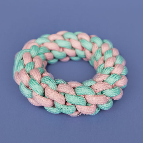 Cotton Rope Dog Toys Set | Green