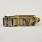 Tactical Dog Collar | Military Brown