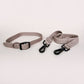Waterproof Leash with Collar | Beige | Large
