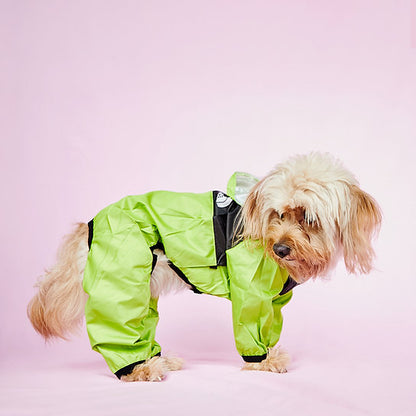 Waterproof Dog Raincoat | Green