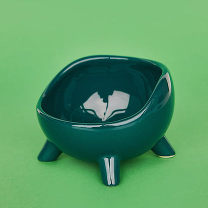 Bubble Ceramic Bowl | Deep Green