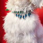 Luxurious Leather Dog Collar | Green