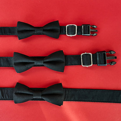 Stylish Bow Tie Collar | Black