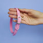 Waterproof Leash with Collar | Pink | S