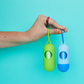 Pill-Shaped Dog Poop Bag Holder | Light Blue