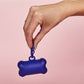 Bone-Shaped Dog Poop Bag Holder | Blue