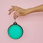 Pop-Out Dog Food Bowl | Green