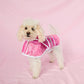 Clear Small Dog Raincoat | Pink