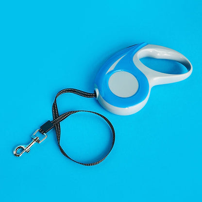 Retractable Dog Leash | Blue & Grey