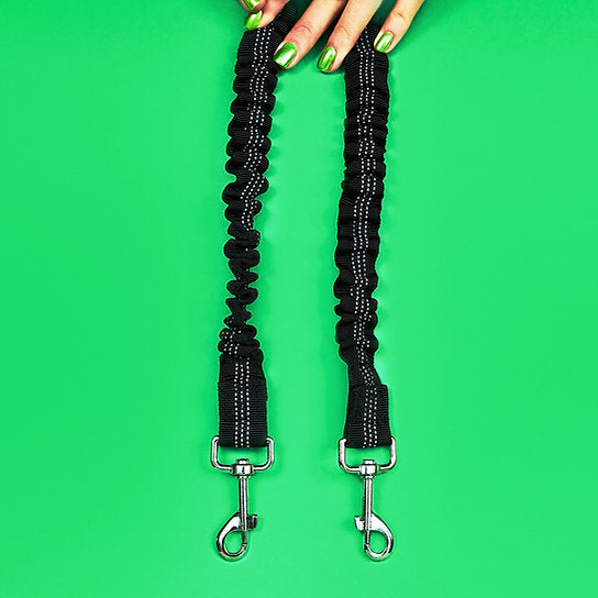 Dual Dog Leash | Black