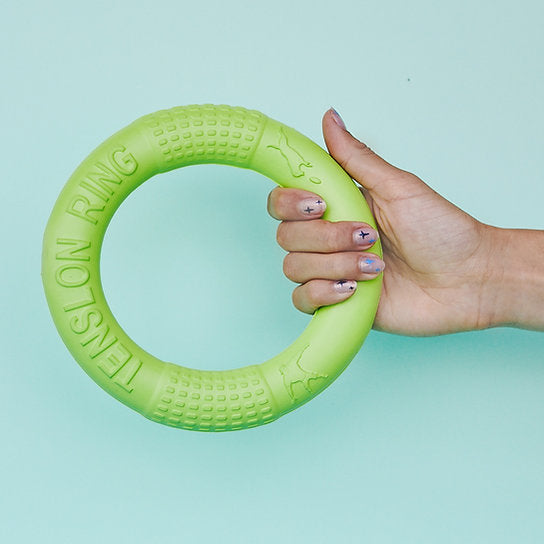 Chewable Floating Dog Toy | Green