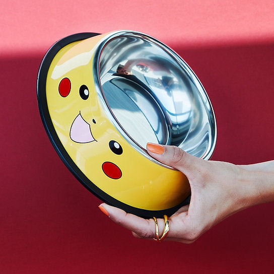 Painted Non-Slippery Bowl | Pikachu