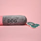 Plush Pill Dog Toy "Genius Dog" | Pink
