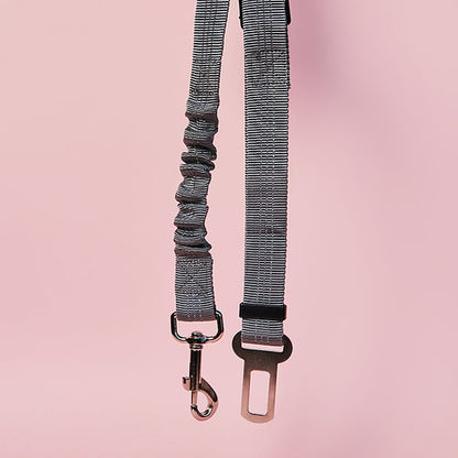 Dog Seat Belt Leash | Grey