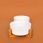 Ceramic Dog Bowls | White | 400 + 400 ml