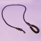 Reflective Nylon Dog Leash | Purple