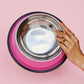 Painted Non-Slippery Bowl | Barbie Pink