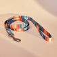 Patterned Dog Leash and Collar Set | Orange