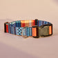 Patterned Dog Leash and Collar Set | Orange