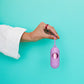 Pill-Shaped Dog Poop Bag Holder | Pink