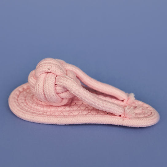 Cotton Rope Dog Toys Set | Pink