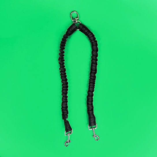 Dual Dog Leash | Black