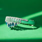 Luxurious Leather Dog Collar | Green