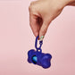 Bone-Shaped Dog Poop Bag Holder | Blue